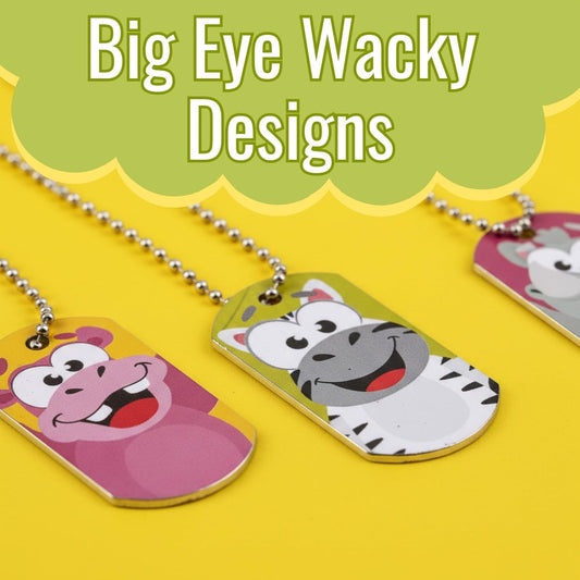 Wacky Zoo Animal Dog Tag Necklaces – Wear the Wild Side of Fun