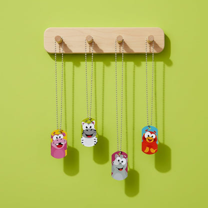 Wacky Zoo Animal Dog Tag Necklaces – Wear the Wild Side of Fun